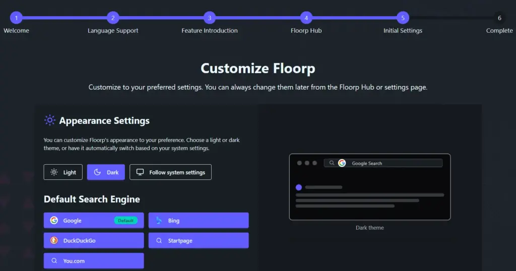 Floorp Customization