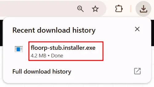 Floorp installer exe